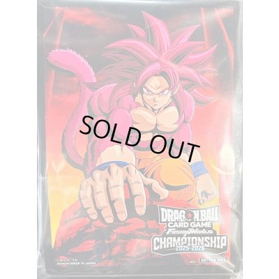画像1: スリーブ『孫悟空-超サイヤ人4-(CHAMPIONSHIP 2025-2026 WAVE2)』64枚【サプライ】{-}