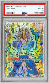 〔PSA10鑑定済〕ベジータ(パラレル/金文字)【SR☆】{FB01-096}