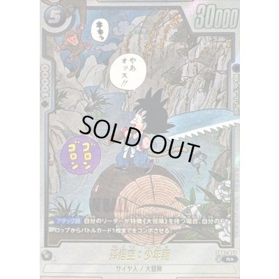 画像1: 〔状態B〕孫悟空：少年期(パラレル/漫画絵)【R☆】{SB01-053}