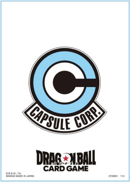 画像1: スリーブ『カプセルコーポレーション(オフィシャルカードスリーブ)』【サプライ】{-} (1)