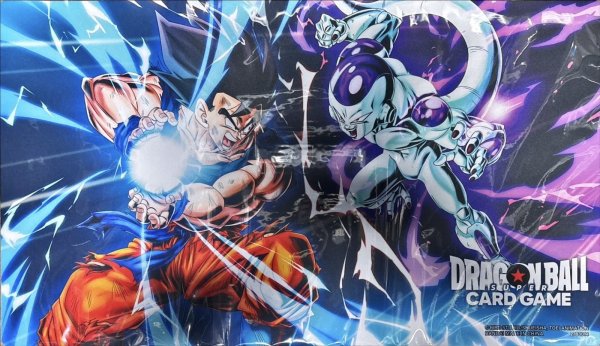 画像1: プレイマット『孫悟空VSフリーザ(チャンピオンシップセット01)』【サプライ】{-} (1)