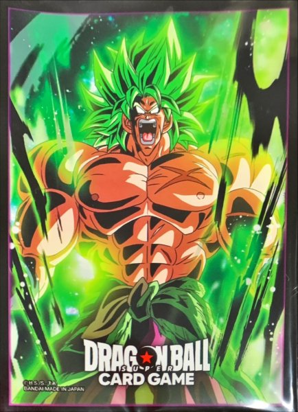 画像1: スリーブ『ブロリー(オフィシャルカードスリーブ04)』64枚【サプライ】{-} (1)