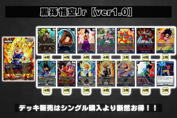 画像2: 黒孫悟空Jr【ver1.0】{-} [デッキ販売] (2)
