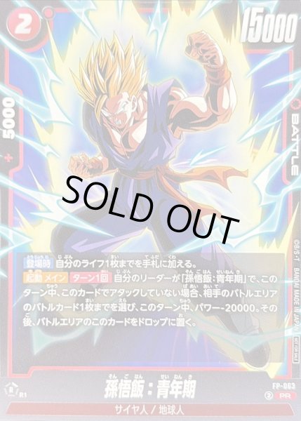 画像1: 〔状態B〕孫悟飯：青年期【PR】{FP-063} (1)