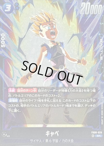 画像1: 〔状態A-〕キャベ【SR】{FB08-029} (1)