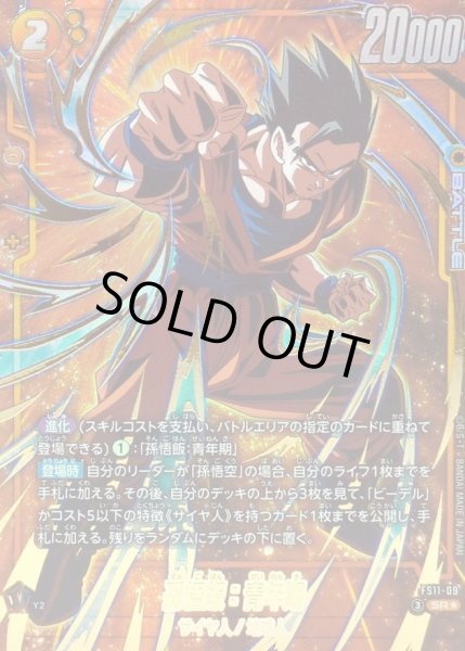 画像1: 孫悟飯：青年期(パラレル)【SR☆】{FS11-09} (1)