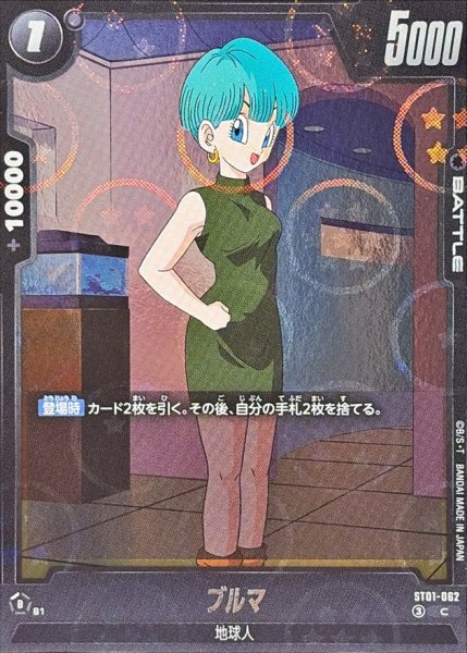 画像1: ブルマ(DBミラー)【C】{ST01-062} (1)