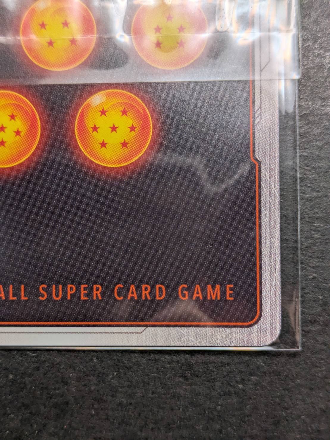 エラー版】箔ズレ 超サイヤ人ゴッドSSゴジータ secパラレル エラー版